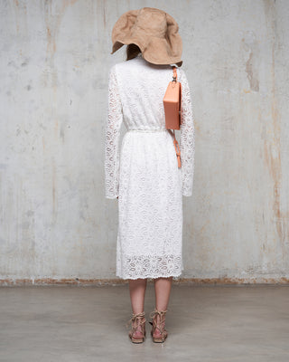 ABITO MIDI IN PIZZO MACRAME'