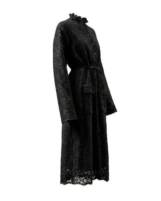 ABITO MIDI IN PIZZO MACRAME'