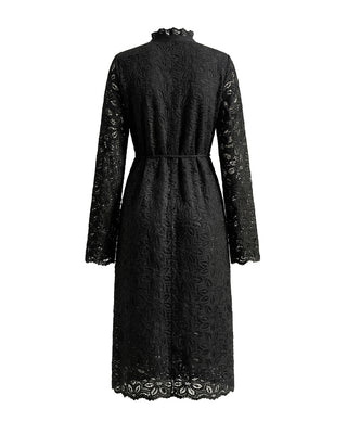 ABITO MIDI IN PIZZO MACRAME'