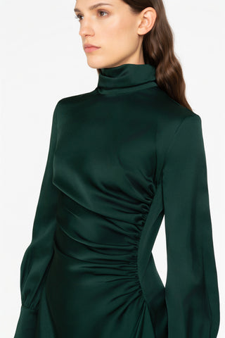 SHORT VISCOSE DRESS