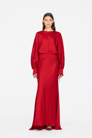 LONG DRESS WITH OPEN BACK