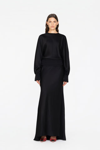 LONG DRESS WITH OPEN BACK