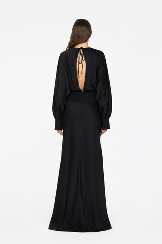 LONG DRESS WITH OPEN BACK