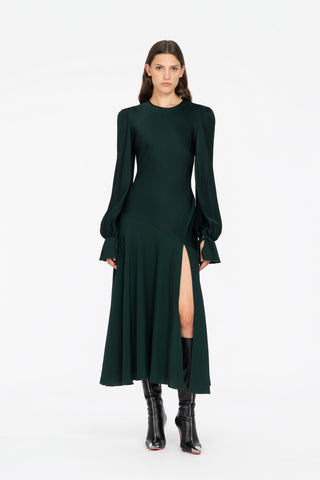 LONG DRESS WITH FRONT SPLIT