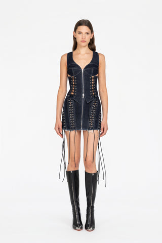 MINI SKIRT WITH LACES