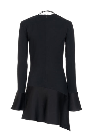 MINIDRESS WITH SQUARE NECKLINE