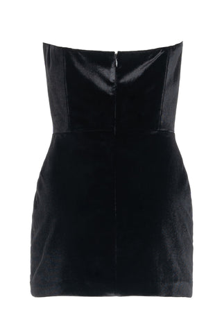 VELVET MINIDRESS 