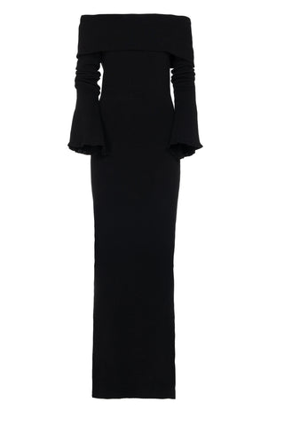 LONG ONE-SHOULDER DRESS