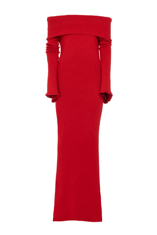 LONG ONE-SHOULDER DRESS