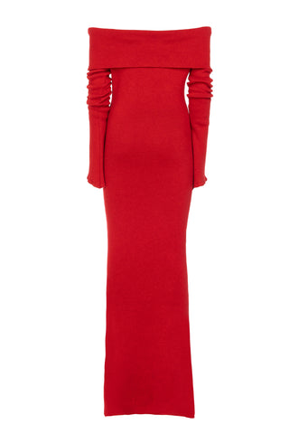 LONG ONE-SHOULDER DRESS