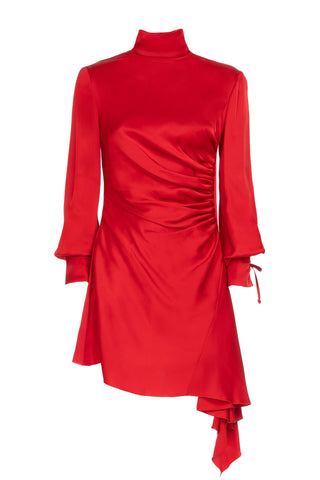 SHORT VISCOSE DRESS