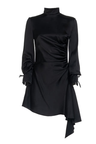 SHORT VISCOSE DRESS