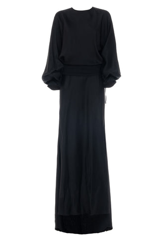 LONG DRESS WITH OPEN BACK