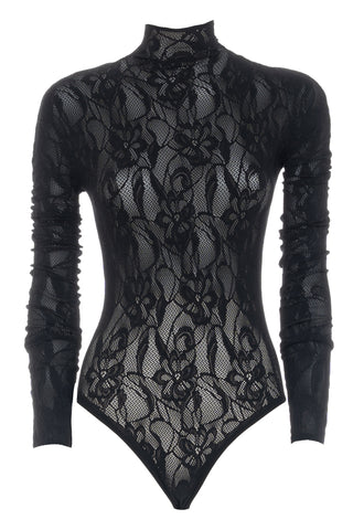 SEAMLESS FLORAL BODYSUIT