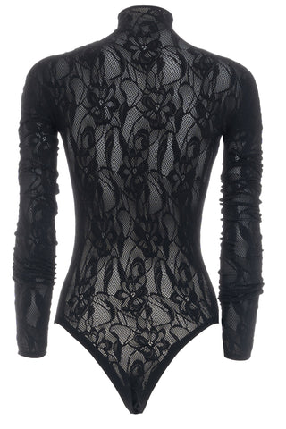 SEAMLESS FLORAL BODYSUIT