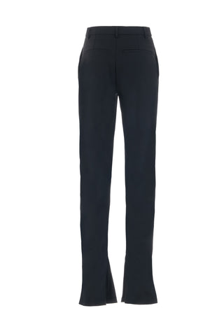 STRAIGHT VIRGIN WOOL PANTS