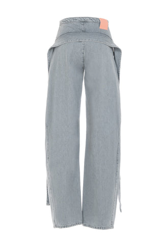 JEANS WITH LACES