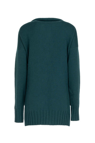 CARDIGAN LUNGO IN LANA E CASHMERE