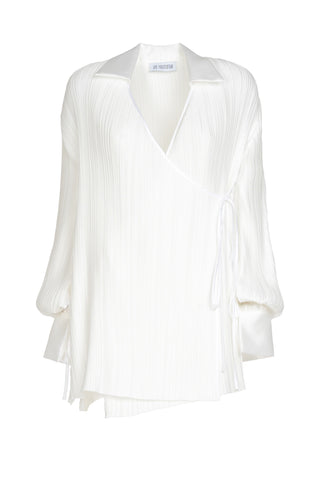 CROSS-NECK SHIRT