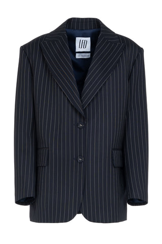 OVERSIZED PINSTRIPED BLAZER