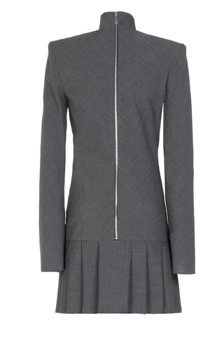 MINIDRESS ZIP FLAIR