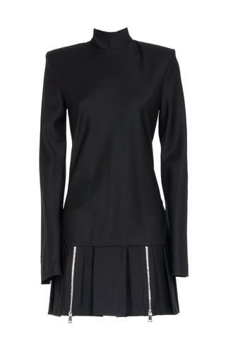 MINIDRESS ZIP FLAIR