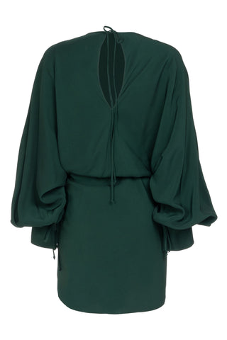 MINIDRESS WITH CROSSED SKIRT