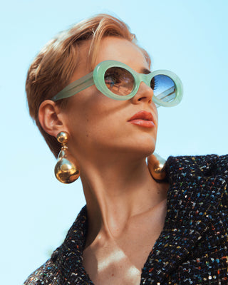 Karen Turquoise Sunglasses